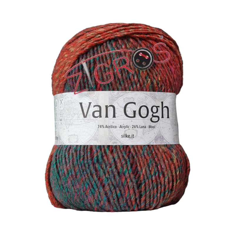 VAN GOGH 26% Lana e dal 74% Acrilico 150gr