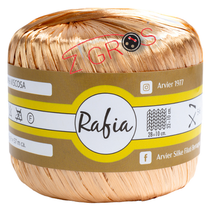 Filo Rafia Naturale 25g GPTEX