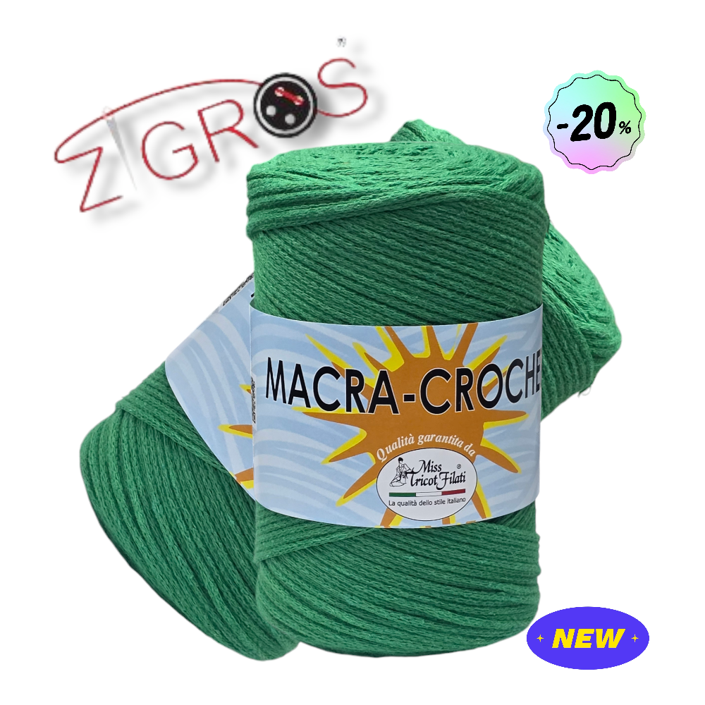 Cordino Macra-Crochet – Miss Tricot Filati