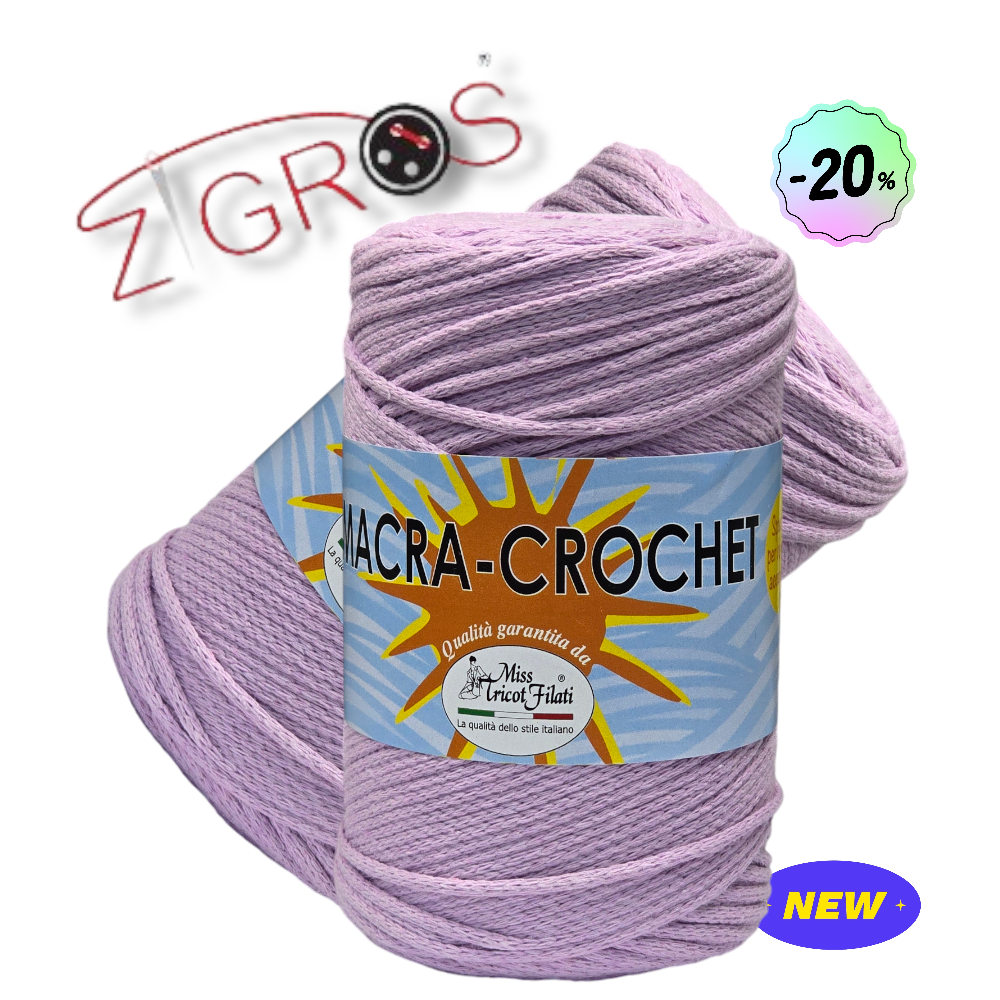 Cordino Macra-Crochet – Miss Tricot Filati