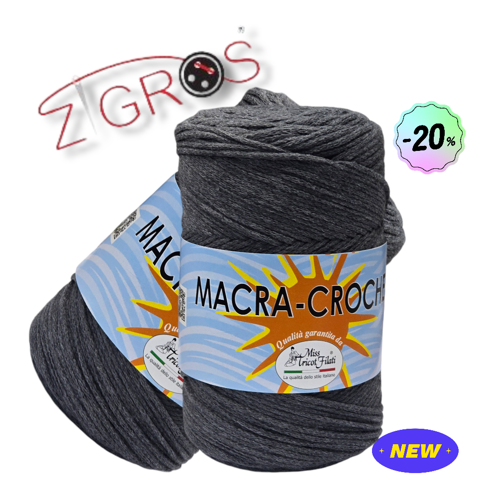 Cordino Macra-Crochet – Miss Tricot Filati