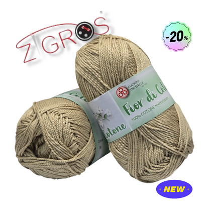 Fior di cotone 100% cotone 50gr