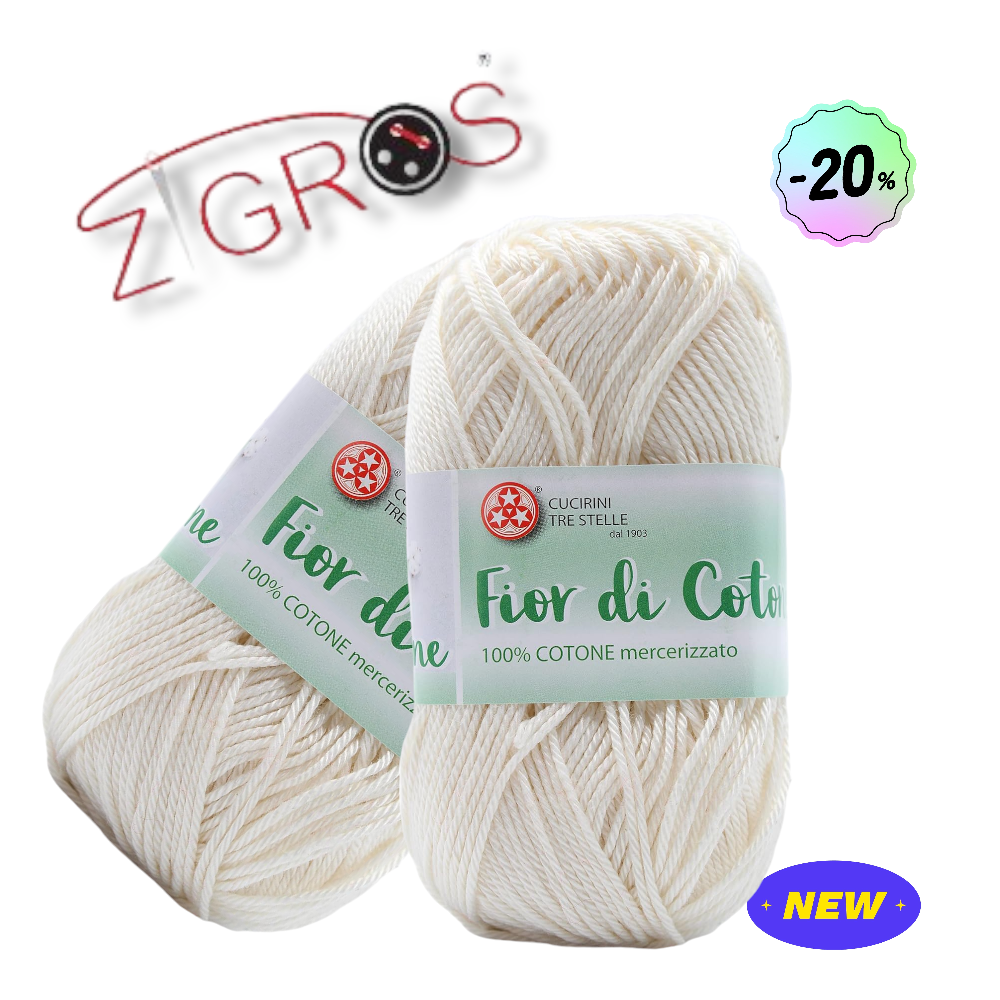 Fior di cotone 100% cotone 50gr