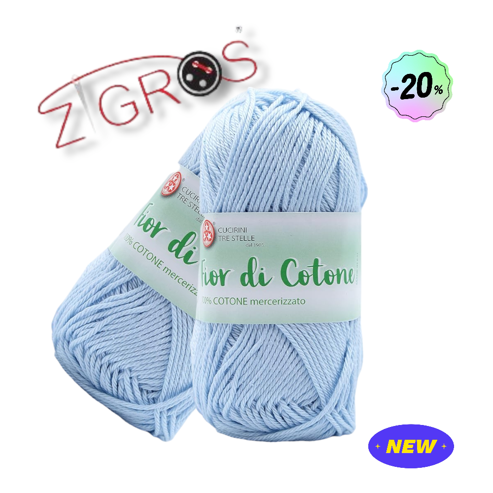 Fior di cotone 100% cotone 50gr