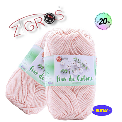 Fior di cotone 100% cotone 50gr