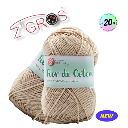 Fior di cotone 100% cotone 50gr