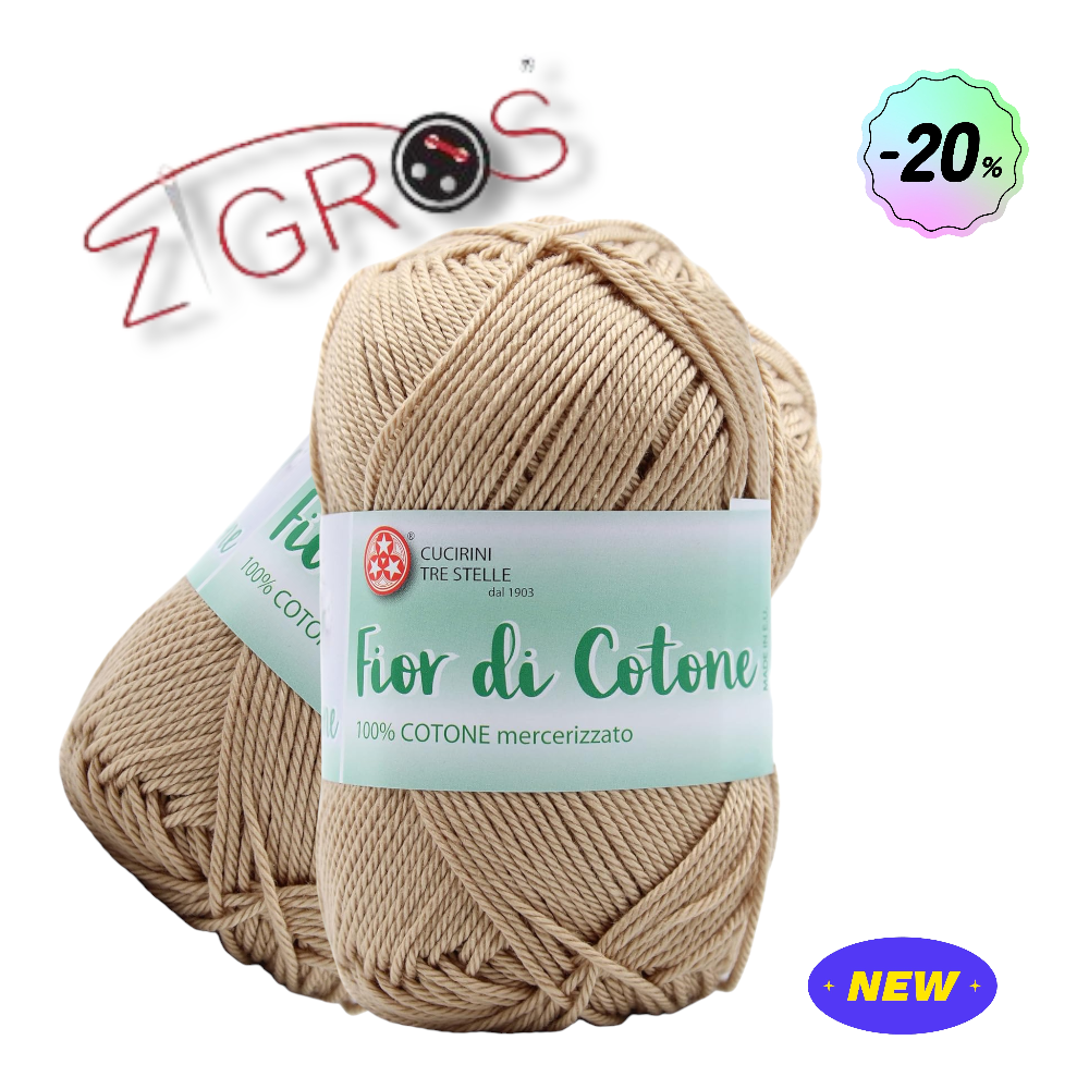 Fior di cotone 100% cotone 50gr