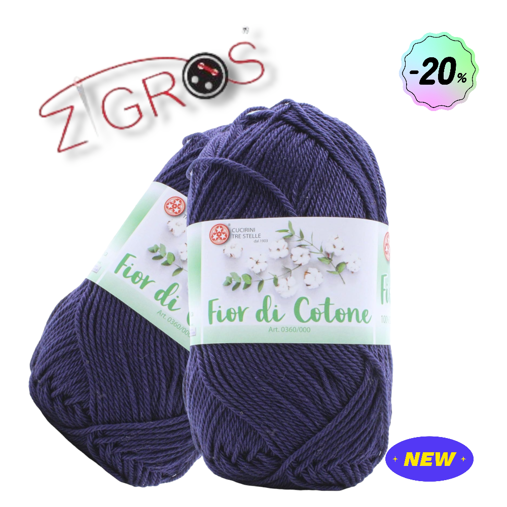 Fior di cotone 100% cotone 50gr