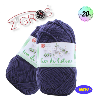 Fior di cotone 100% cotone 50gr