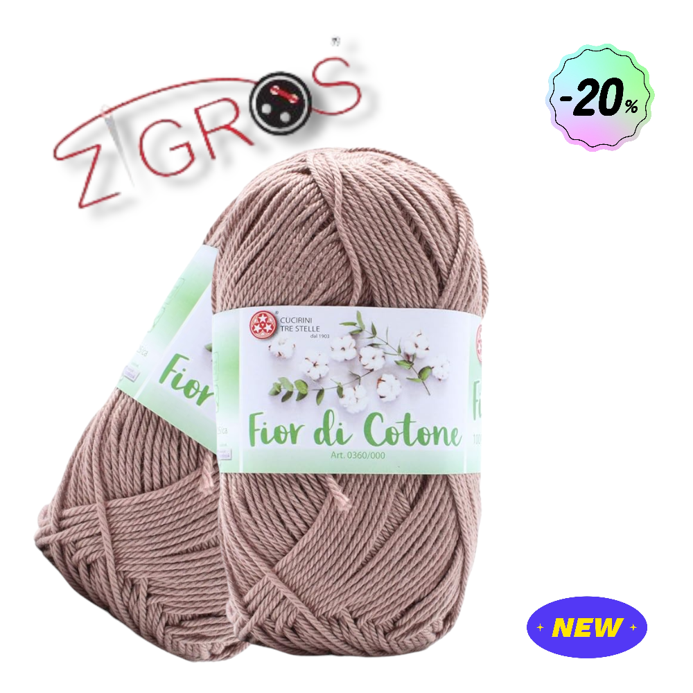 Fior di cotone 100% cotone 50gr