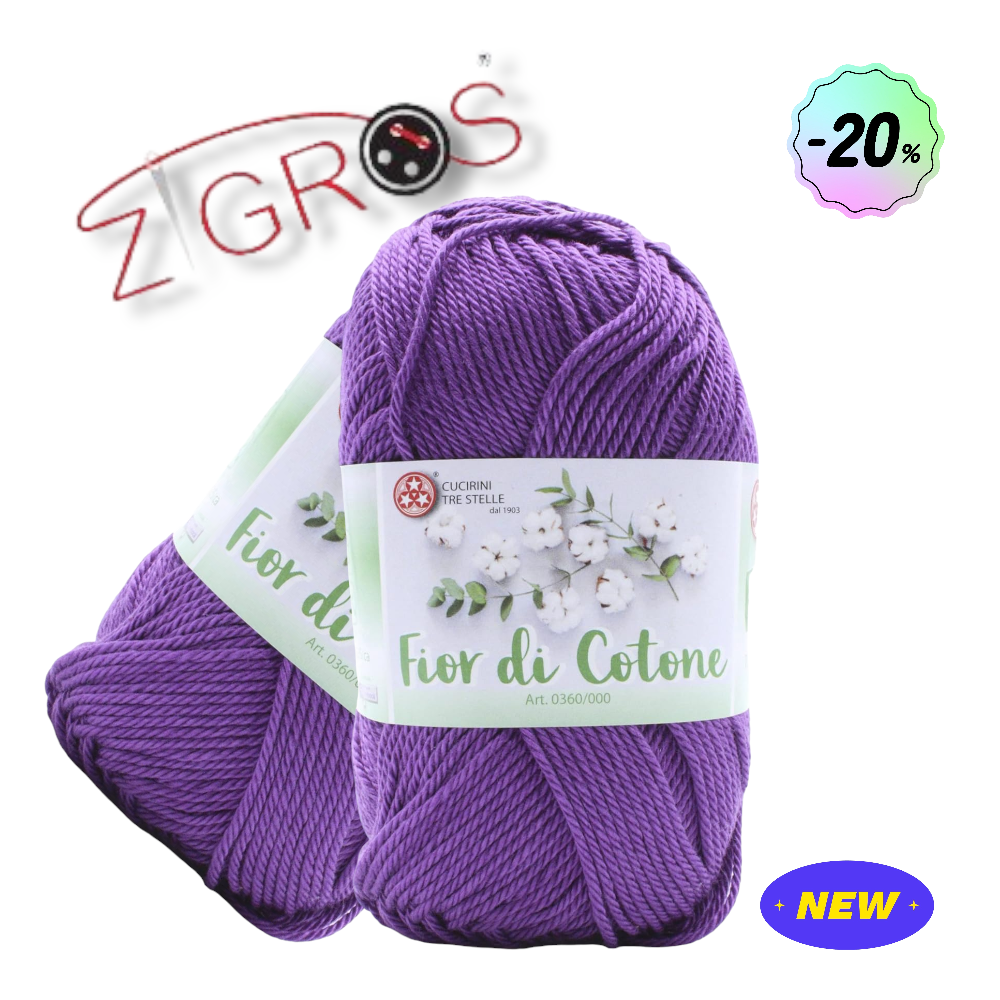 Fior di cotone 100% cotone 50gr