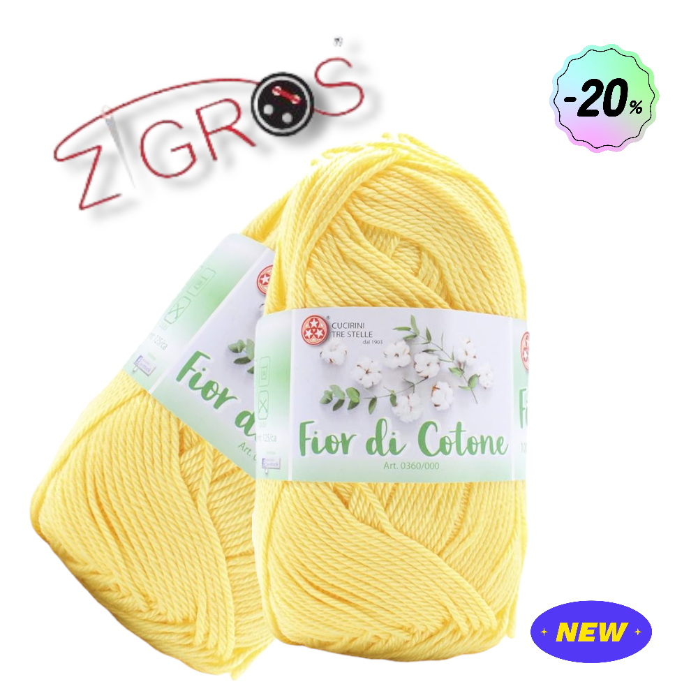 Fior di cotone 100% cotone 50gr