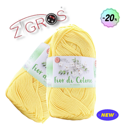 Fior di cotone 100% cotone 50gr