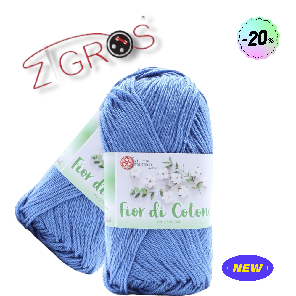 Fior di cotone 100% cotone 50gr